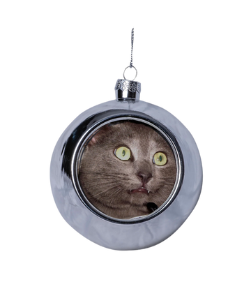 Christmas Baubles Silver